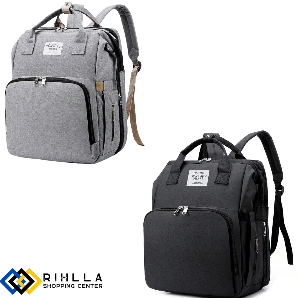 حقيبة متعددة الوظائف قابلة للطي للأم والطفل